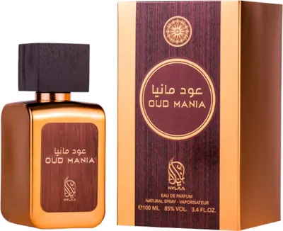 Obrázok produktu pre Oud Mania 100ml Nylaa Eau de parfum - Pánska vôňa