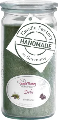 Produktbild von Candle Factory Mini Jumbo Zirbe Duftkerze Dekokerze 307-067