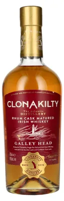 Image de Clonakilty GALLEY HEAD Rhum Cask Matured Irish Whiskey 40% Vol. 0,7l