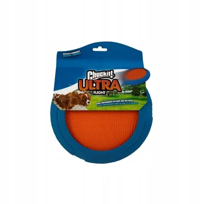 Obrázek produktu pro Chuckit! 33116, Pes, Disk, Modrá, Oranžová, Guma, Aport, 229 mm