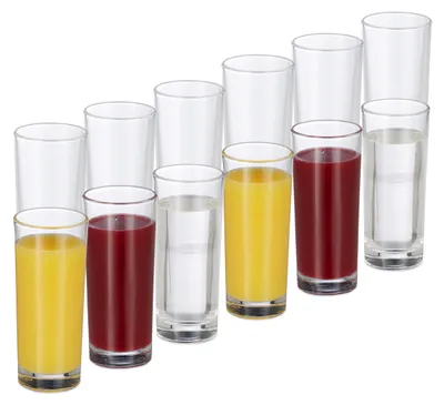 Zdjęcie produktu dla relaxdays 10023421_0 12 relaxdays Gläser Longdrink