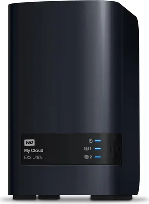 Produktbild von Western Digital My Cloud™ EX2 Ultra, NAS, 12 TB, Anthrazitgrau