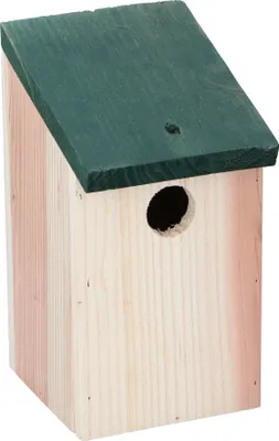 Produktbild von Nistkasten 4 Stück Brutkasten Holz Meisen Vogelhaus Nisthaus Meisenkasten Vögel Kleinvögel gegen Eichenprozessionsspinner Nistkästen 22cm