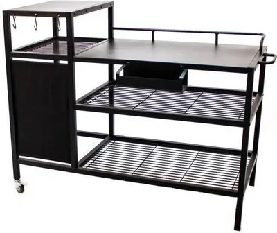 Produktbild von Plancha Trolley - Schwarzer Stahl