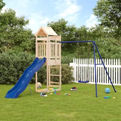 Produktbild von The Living Store Spielturm Massivholz Kiefer
