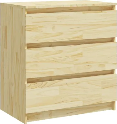 Produktbild von Nachtschrank 60x36x64 cm Massivholz Kiefer