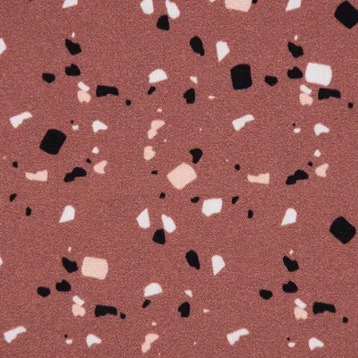 Produktbild von Baumwollstoff Meterware We Terrazzo terracotta 147cm
