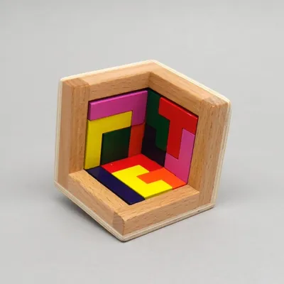Produktbild von PENTOMINOS PUZZLE - schwieriges Holzpuzzle