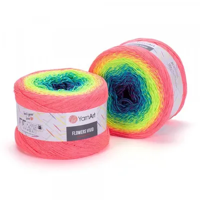 Zdjęcie produktu dla Przędza Flowers Vivid 2 x 250 g 505