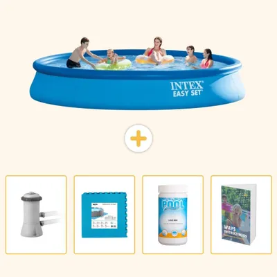 Image de Piscine gonflable Easy Set - 457 x 84 cm - 5 pièces - SCB114