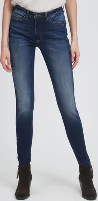 Produktbild von ICHI IHTWIGGY LULU Damen Jeans Denim Hose mit Stretch Schmaler Schnitt