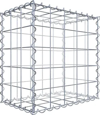 Produktbild von Gabione 50 cm x 50 cm x 30 cm (L x H x T), Maschenweite 10 cm x 10 cm, Spirale
