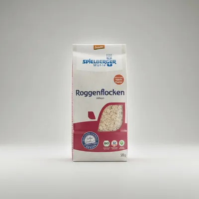 Produktbild von Spielberger Roggenflocken, demeter (500g) - 1 Beutel