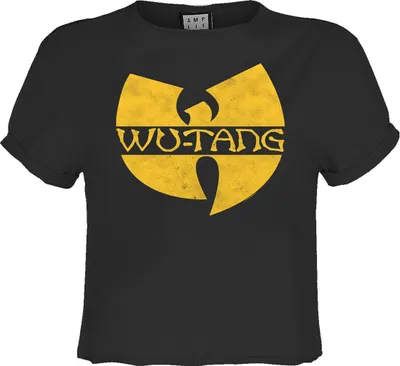 Produktbild von Amplified - Kurzes Top Logo für Damen GD2681 (M) (Holzkohle)