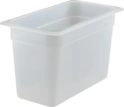 Zdjęcie produktu dla Pojemnik gastronomiczny z polipropylenu transparentny GN 1/3 wys. 200 mm 6.9 l