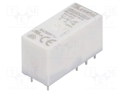 Produktbild von 1x Relais: elektromagnetisch USpule : 12VDC 8A/250VAC 8A HR302C2 Elektromagnetis