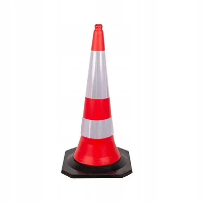 Immagine prodotto di Conetto stradale riflettente di segnalazione 75 cm