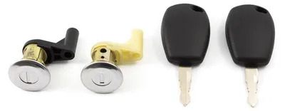 Obrázok produktu pre Zámok 2x kľúč zámku cylindrickej vložky pre Dacia Sandero Duster Logan
