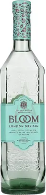 Immagine prodotto di Bloom London Dry Gin 40,00 % 0,70 litri