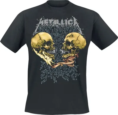 Produktbild von Metallica T-Shirt Herren Sad But True schwarz Band-Merch, Bands 100% Baumwolle 4XL