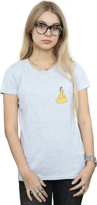 Produktbild von Disney Princess - T-Shirt für Damen BI37049 (XL) (Schwarz)
