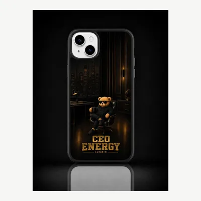 Produktbild von iPhone 15 Plus Hülle Handyhülle Schutzhülle Case mit CEO Motiv – LUNØIR ©