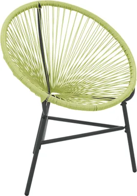 Produktbild von vidaXL Acapulco-Gartenstuhl Poly Rattan Grün
