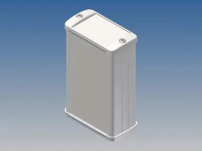 Produktbild von ALUMINIUMGEHUSE - WEI - 100 x 59.9 x 30.9 mm