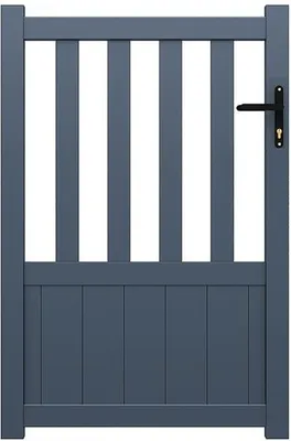 Produktbild von Aluminium-Schlupftür L 100 x H 140 cm anthrazit TARNOS II