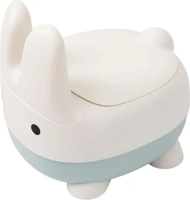 Image de Pot d'Apprentissage Lapin THERMOBABY, Cuvette Amovible, Antidérapant, Avec Couvercle