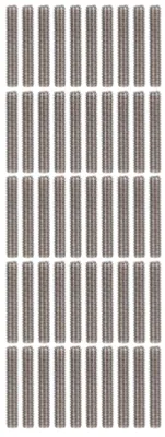Produktbild von 50-teiliges Set mit Gewindestiften aus Edelstahl A2-70, Sortiment an Gewindestiften, Hardware-Befestigungsset M2x12