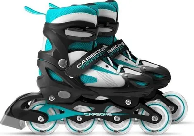 Produktbild von Inline Skates, Verstellbar Größe 34-37, Semi-Soft, ABEC 7 Kugellager, STAMP