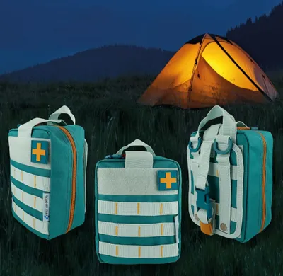 Obrázek produktu pro FIRST AID ONLY P-10051 Erste-Hilfe-Tasche Outdoor ohne DIN grün