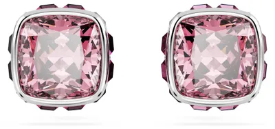 Produktbild von Swarovski Birthstone Ohrstecker Oktober, Rosafarbene und Rhodinierte Ohrringe mi