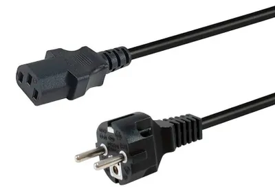 Zdjęcie produktu dla Equip 112111, 3 m, CEE7/7, IEC C13, H05VV-F3G, 250 V, 10 A
