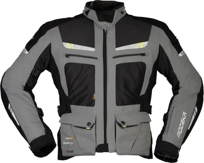 Produktbild von Modeka AFT Air Motorrad Textiljacke, grau/schwarz, XL