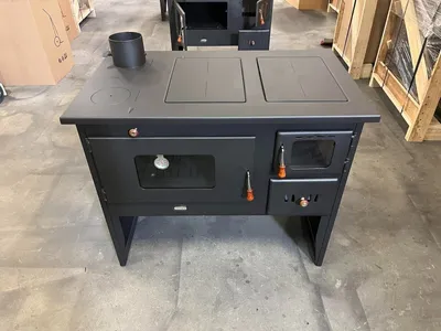 Produktbild von Küche Holzofen Herd Beine Backofen Prity 2P50 linker Schornstein 16 kW