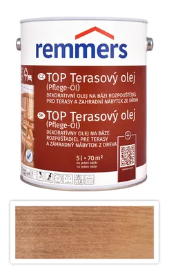 Obrázek produktu pro REMMERS TOP Terasový olej na bázi rozpouštědel 5 l Ořech