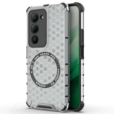 Obrázek produktu pro Techsuit – pouzdro HoneyComb Shield MagSafe pro Xiaomi Redmi 15 4G / Redmi 15 5G – bílé