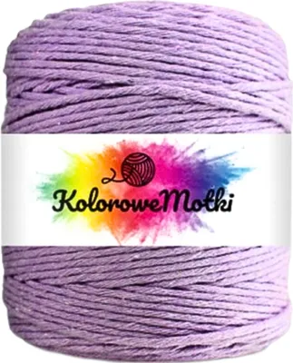 Produktbild von Makramee Garn Violett 3mm 100m | Naturliche Stark, Baumwollgarn, Baumwollschnur, Perfekt für Basteln