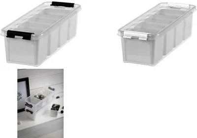 Produktbild von smartstore Aufbewahrungsbox CLASSIC 4, 3,5 Liter mit Einsatz