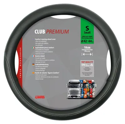 Produktbild von Lampa Lenkradbezug Club aus Skeentex - S - Ø 42/44 cm - Schwarz