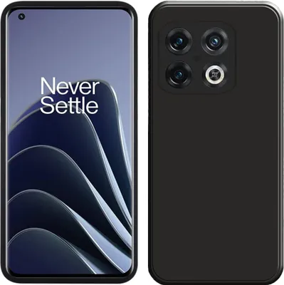 Produktbild von OnePlus 10 Pro 5G Hülle, Flüssig Silikon Weich Gummi Schutzhülle für OnePlus 10 Pro 5G Black
