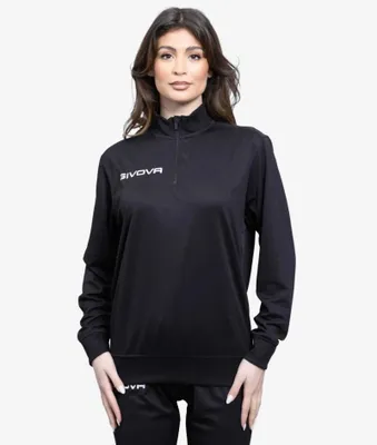 Produktbild von Givova Revolution Pin Pan Sweatshirt Schwarz - 4XS