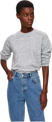 Produktbild von Selected Lulu Pullover Grau M Damen Grau M