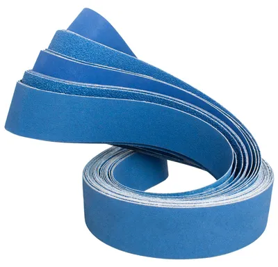 Immagine prodotto di 12 nastri abrasivi, dimensioni 50 x 1500 mm, per levigatrice a nastro
