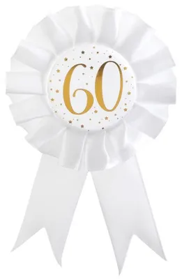 Produktbild von Anstecker / Rosette 60. Geburtstag