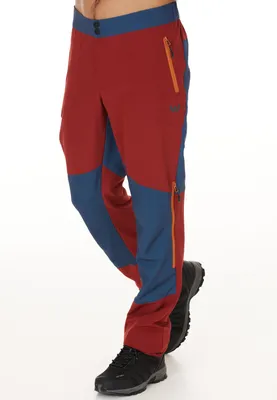 Imagen del producto de Pantalones de senderismo Whistler Saldon con aberturas de ventilación, color Chili Oil, talla M