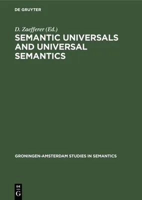 Produktbild von Semantic Universals and Universal Semantics
