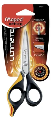 Image de Ciseaux Maped M690210 Ultimate, 13 cm, symétriques, orange et noir